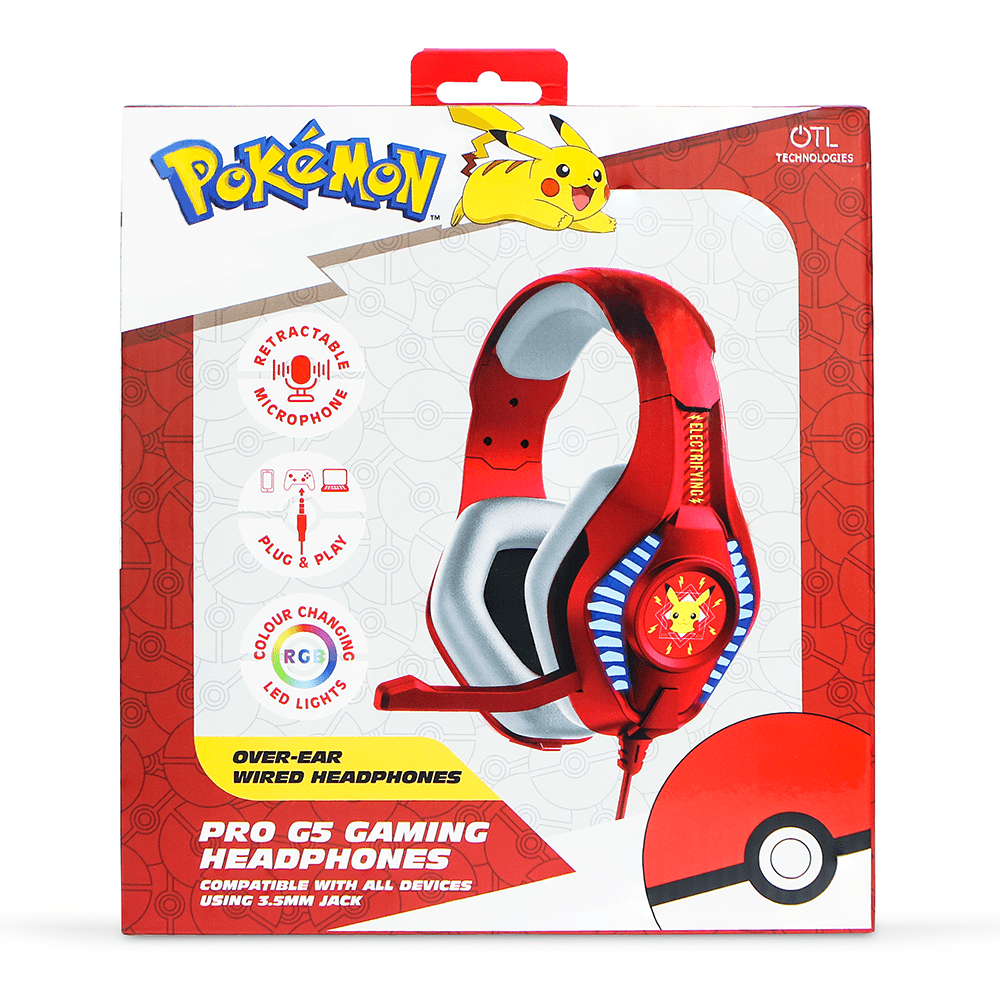 PRO G5 Pokémon Electrifying Gaming Headphones | KOODOO