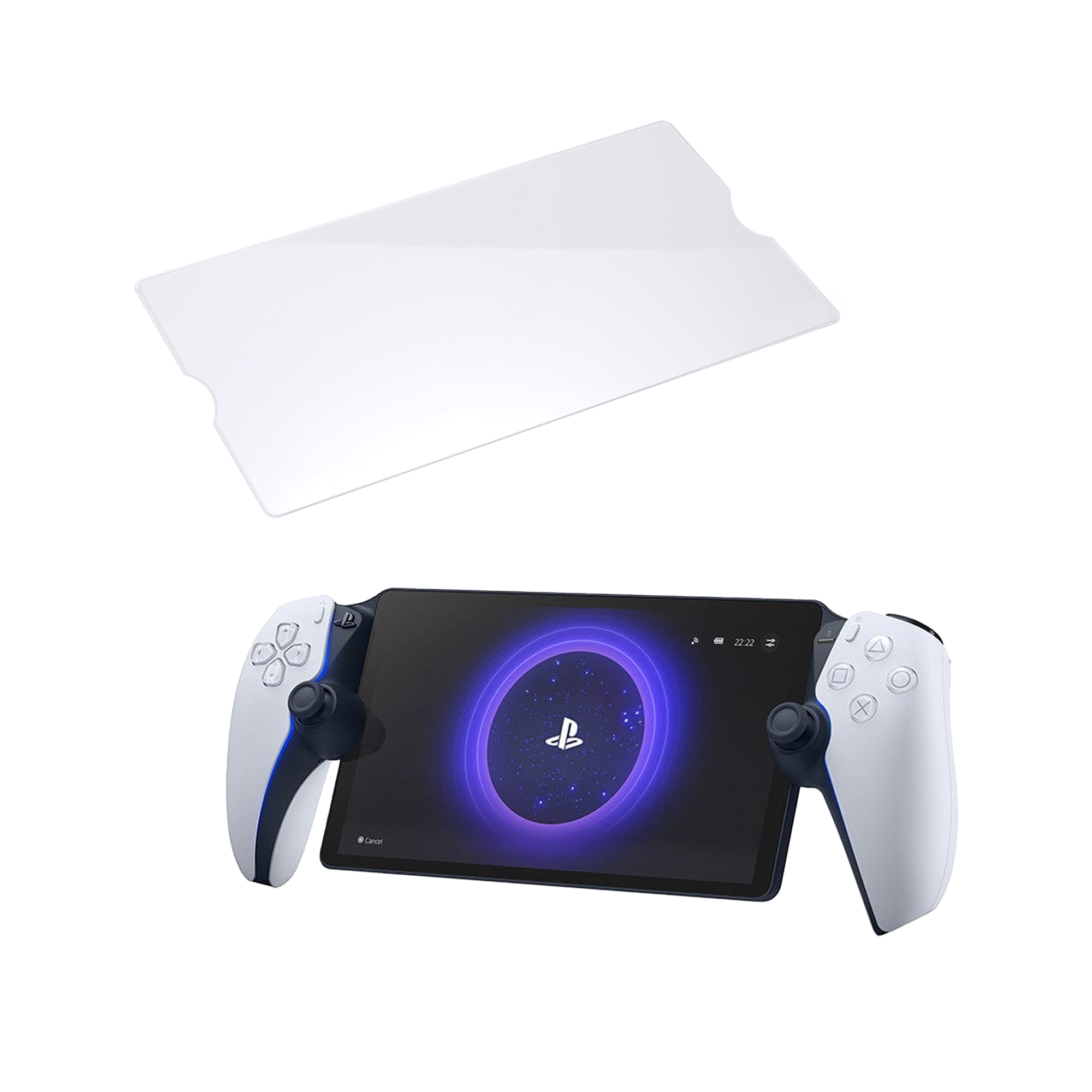 PlayStation Portal Remote Player + Tempered Glass Screen Protector -KOODOO