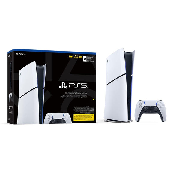 PlayStation 5 Digital Console (Slim) - Glacier White - KOODOO