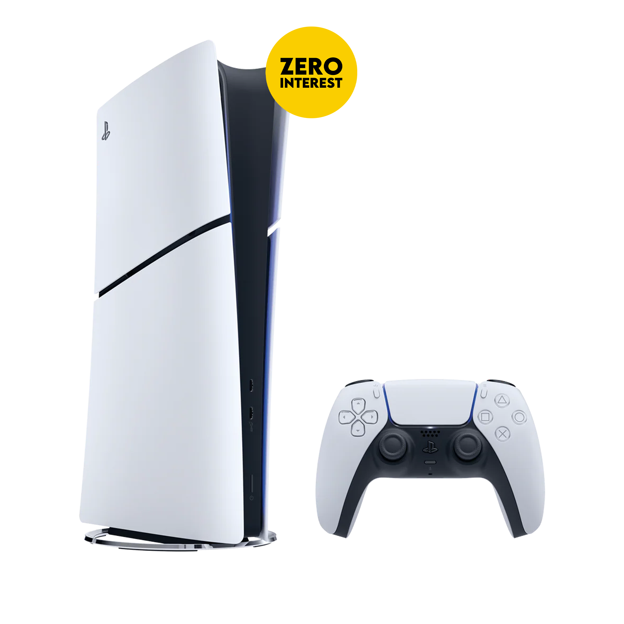 PlayStation 5 Digital Console (Slim) - Glacier White