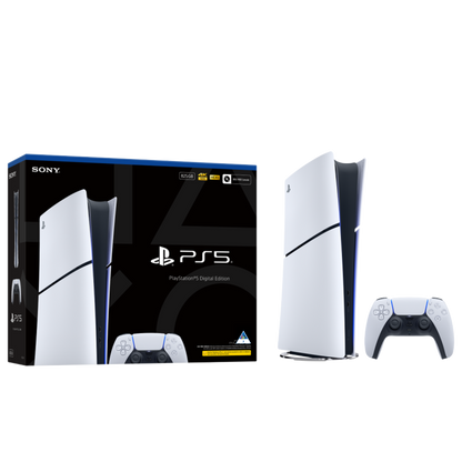 PlayStation 5 Digital Console (Slim) - Glacier White 825 GB - KOODOO