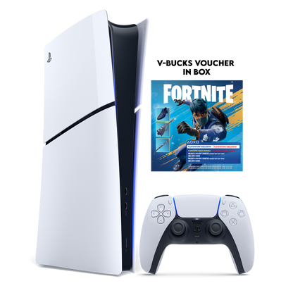PS5 Slim Digital+ Fortnite Flowering Chaos (Voucher) - KOODOO