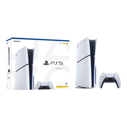 PlayStation 5 Console (Slim) - Glacier White - KOODOO