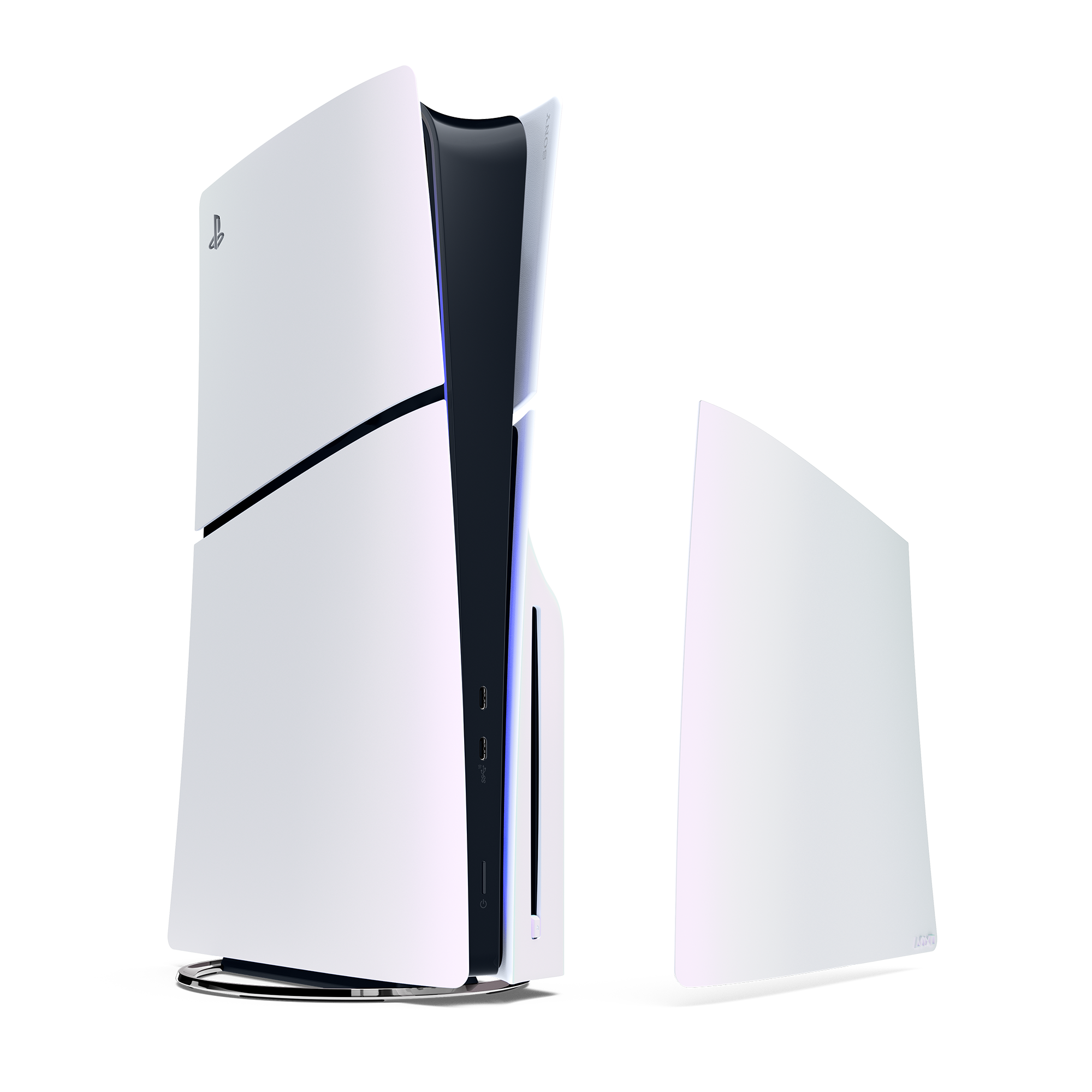 PlayStation 5 Slim Console Cover - Chroma Pearl - KOODOO