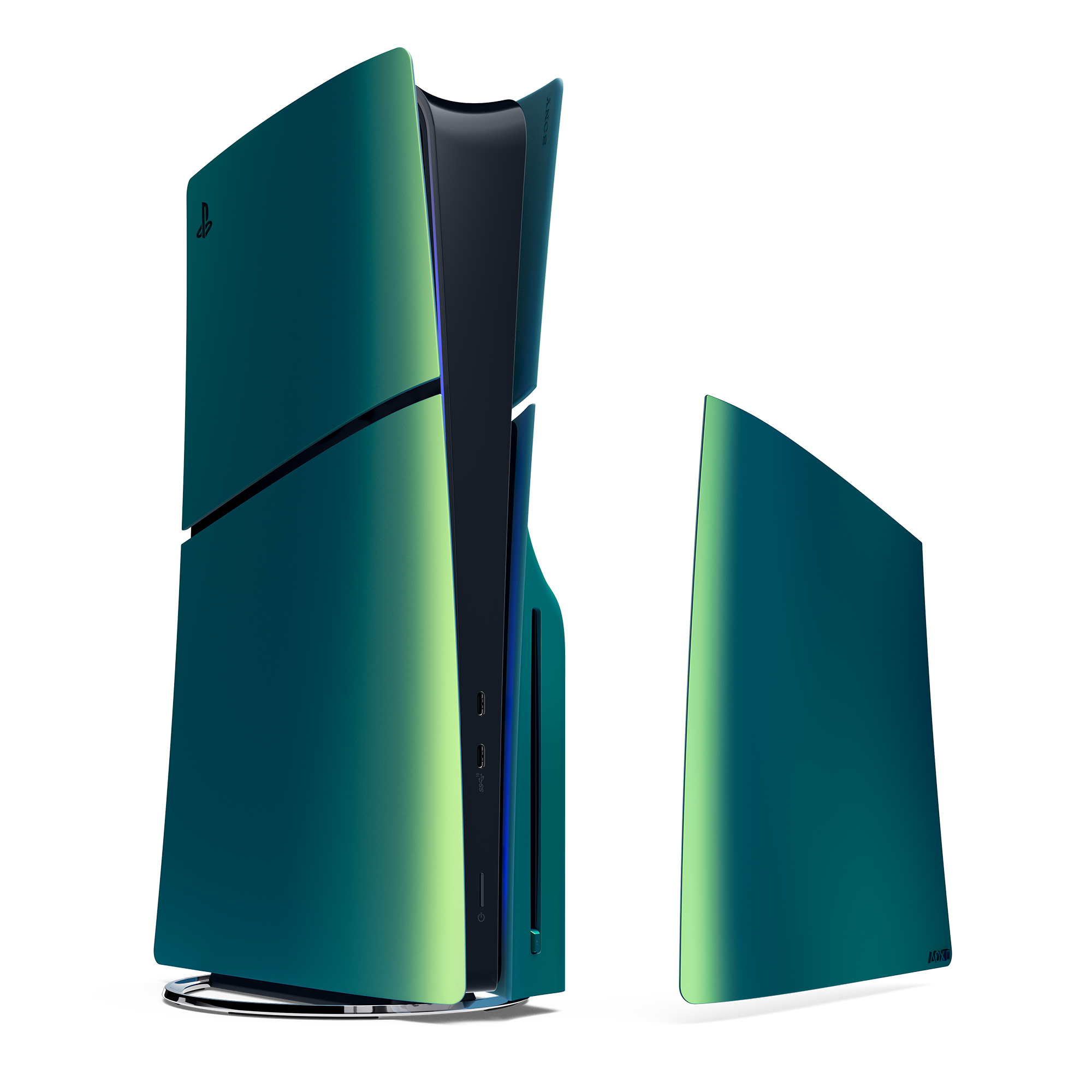 PlayStation 5 Slim Console Cover - Chroma Teal - KOODOO