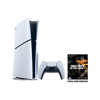 PS5 Slim + Call of Duty: Black Ops 6 (Voucher) Bundle - KOODOO