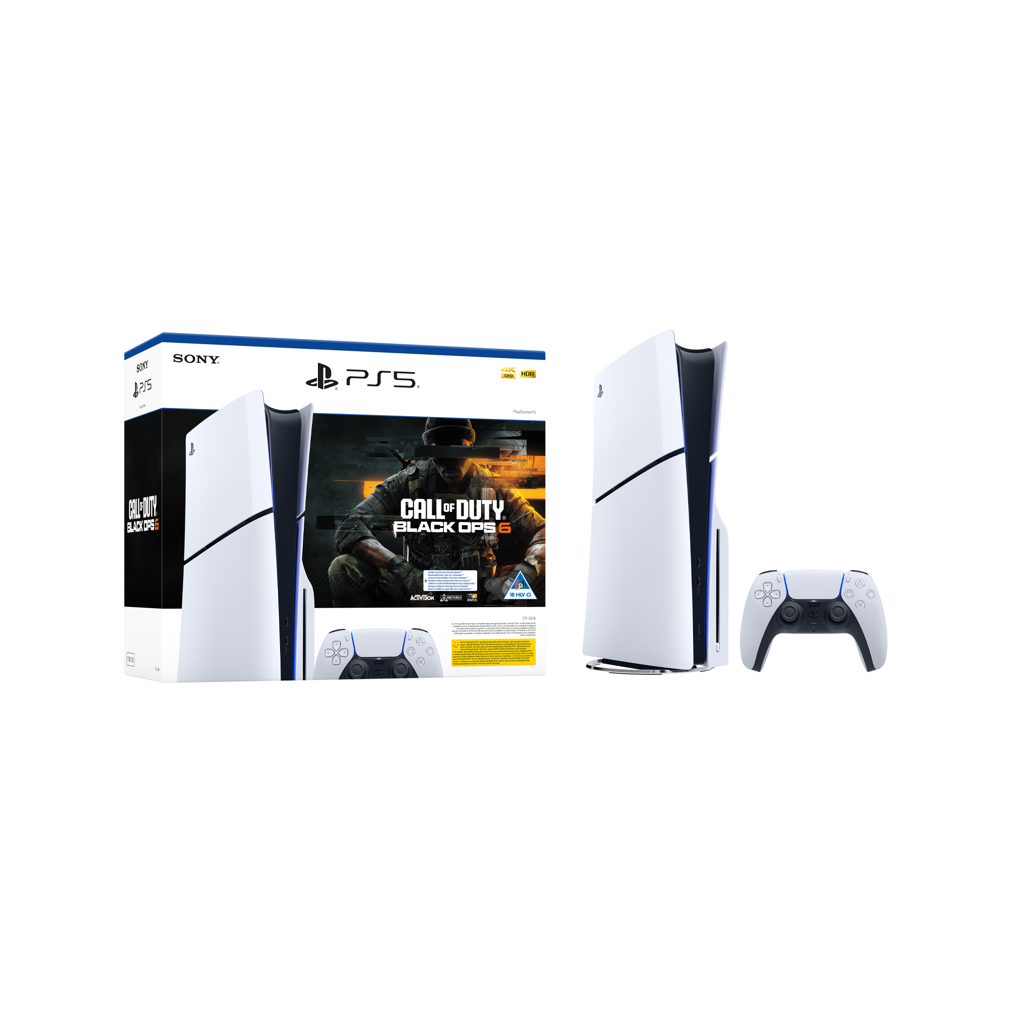 PS5 Slim + Call of Duty: Black Ops 6 (Voucher) Bundle - KOODOO