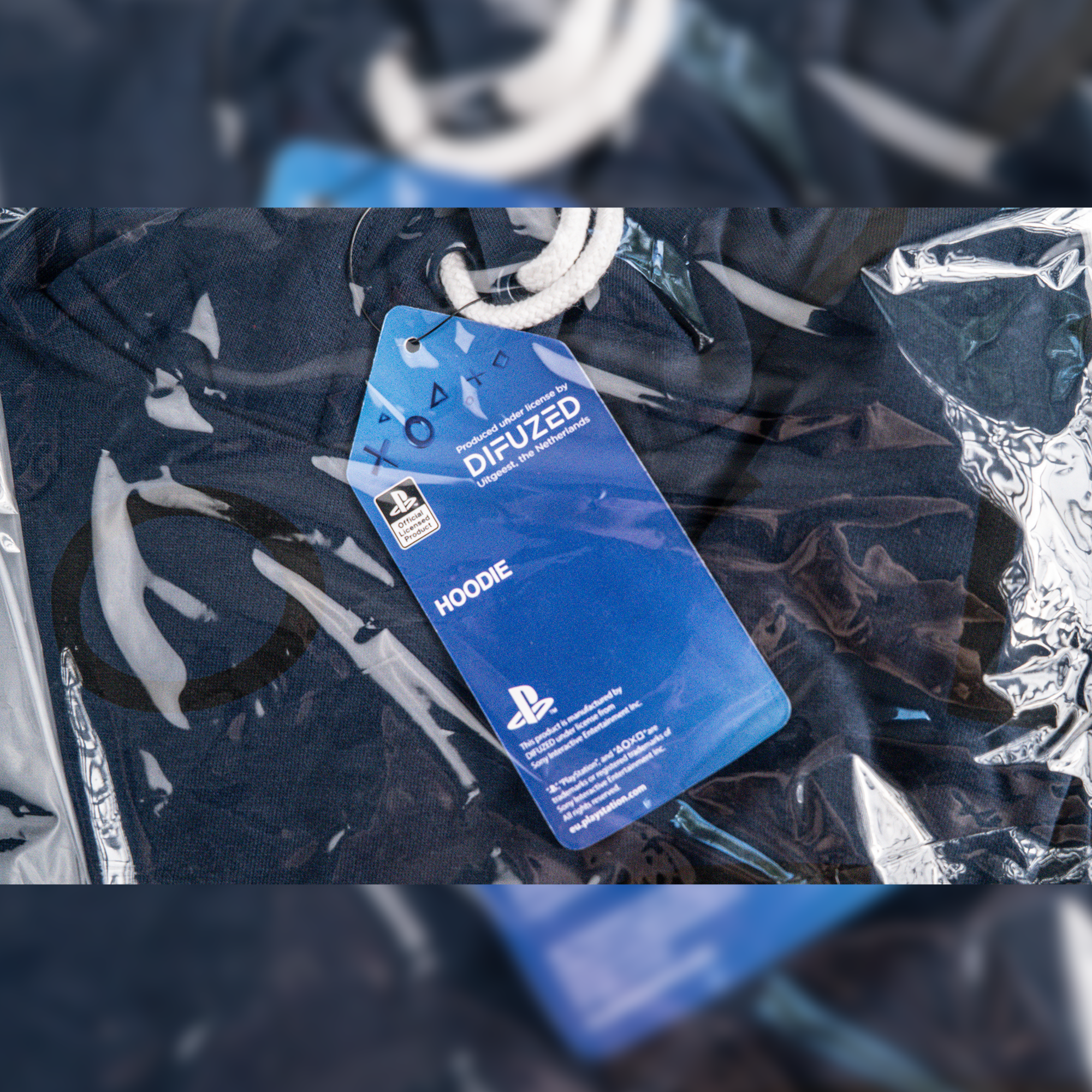 PlayStation - AOP Icons Mens Hoodie - CODE RED Markdowns | KOODOO