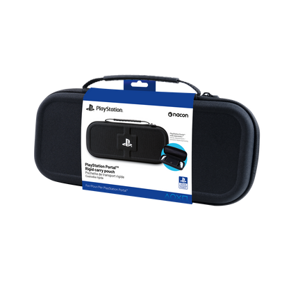 PlayStation Portal Remote Player - Midnight Black + Rigid Carry Pouch - KOODOO