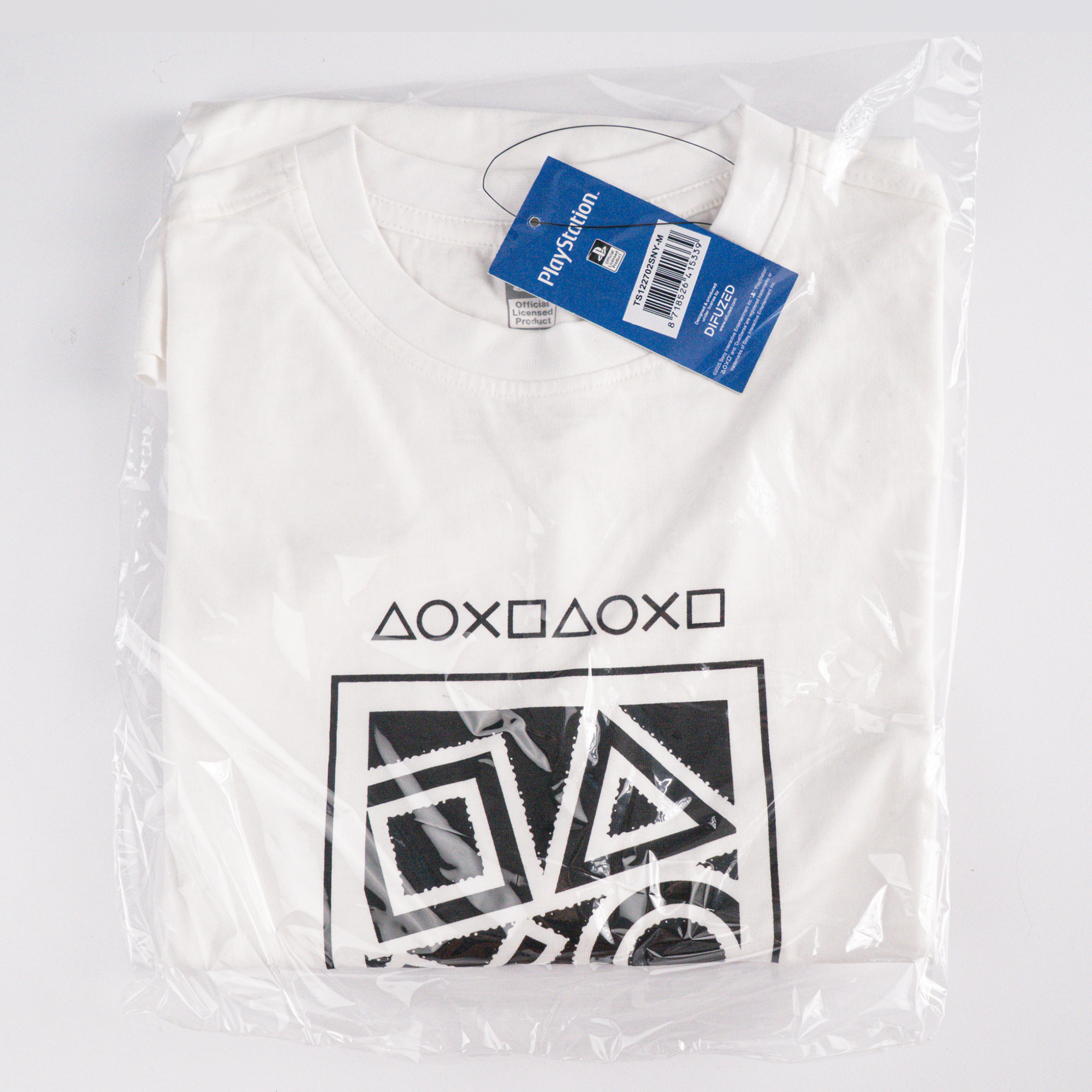 PlayStation - Icons Short Sleeved T-shirt (White) - CODE RED Markdowns | KOODOO