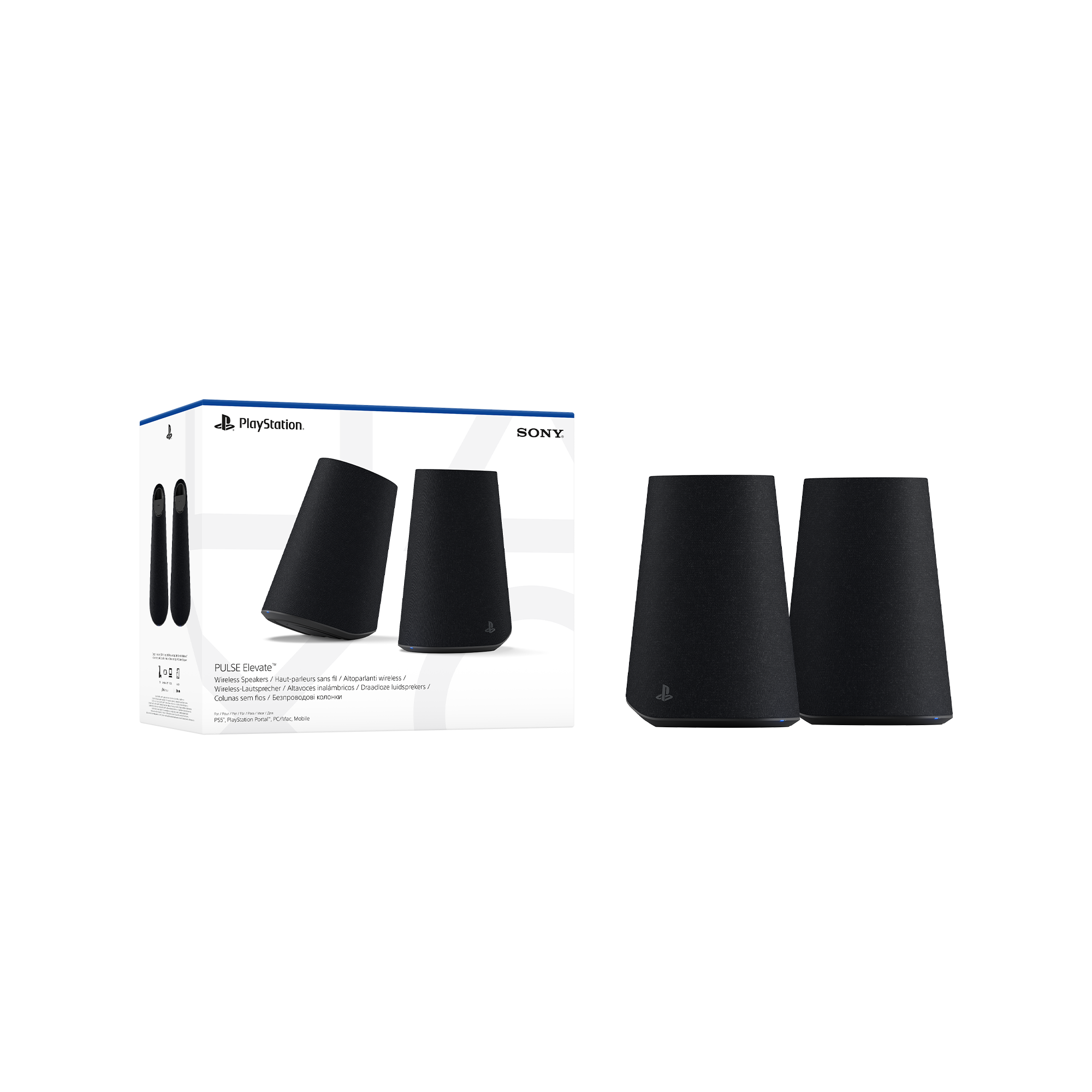 Pulse Elevate Wireless Speakers - Black - KOODOO