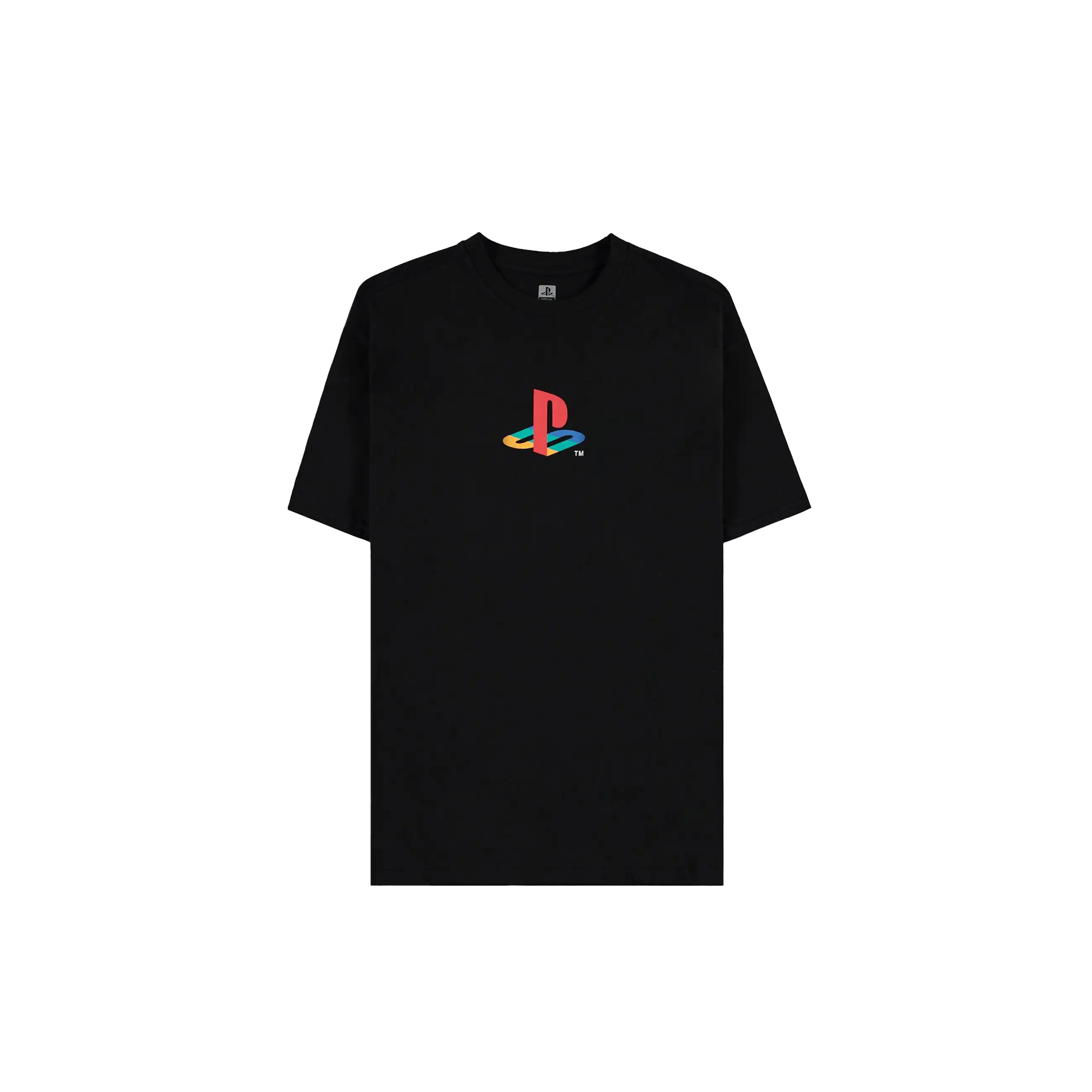 PlayStation - Console Short Sleeved T-shirt (Loose Fit) (Black) - KOODOO