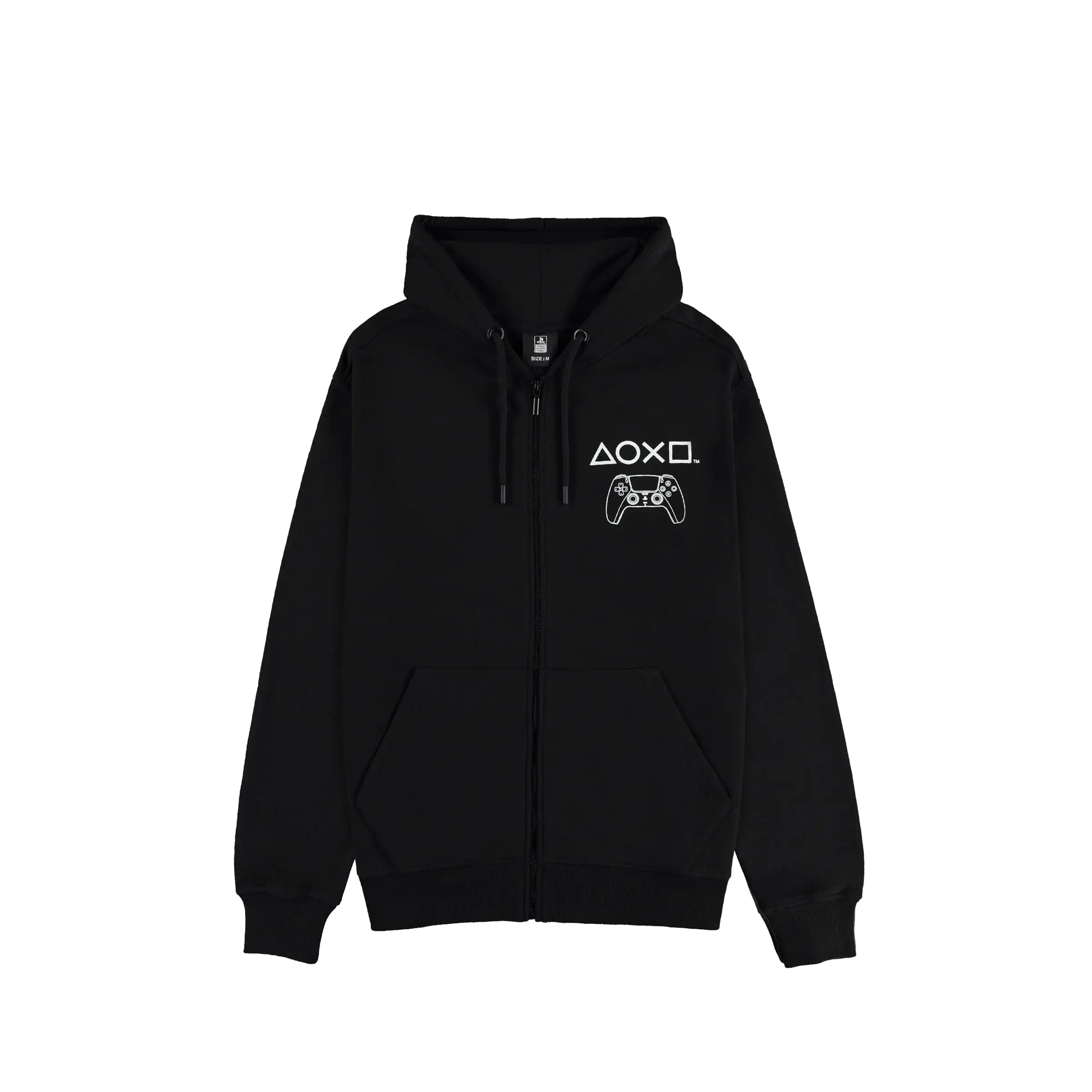 PlayStation - Logo Zipper Hoodie (Black) - KOODOO