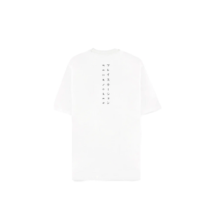 PlayStation - Symbols Short Sleeved T-shirt (Loose Fit) (White) - KOODOO