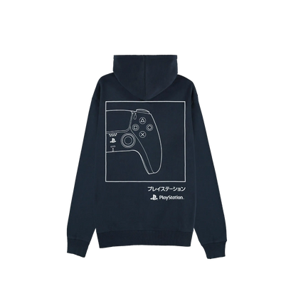PlayStation - Navy Zipper Hoodie (Navy) - KOODOO