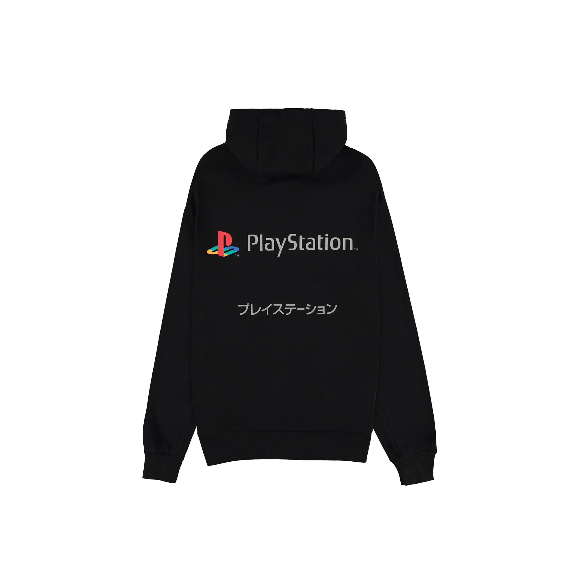 PlayStation - Zipper Hooded Sweatshirt (Black) - KOODOO