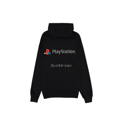 PlayStation - Zipper Hooded Sweatshirt (Black) - KOODOO
