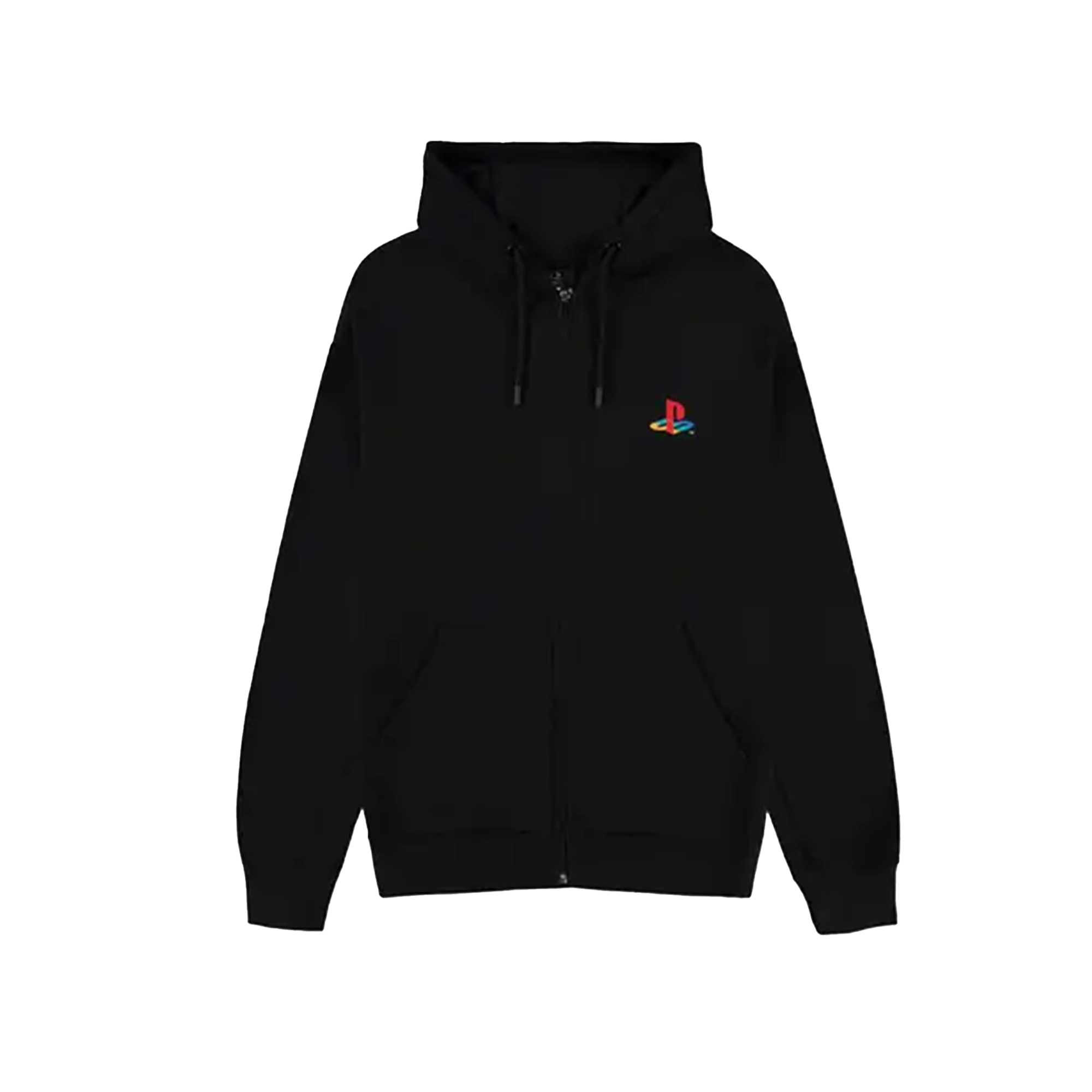PlayStation - Zipper Hooded Sweatshirt (Black) - KOODOO