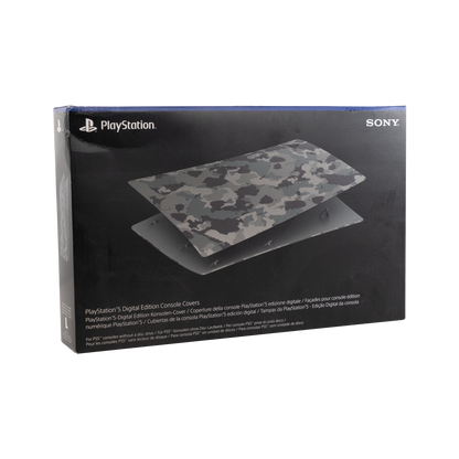 PlayStation 5 Digital Edition Cover - Grey Camouflage - CODE RED Markdowns - KOODOO