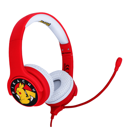 Pokémon Pikachu Red Kids Interactive Headphones - KOODOO