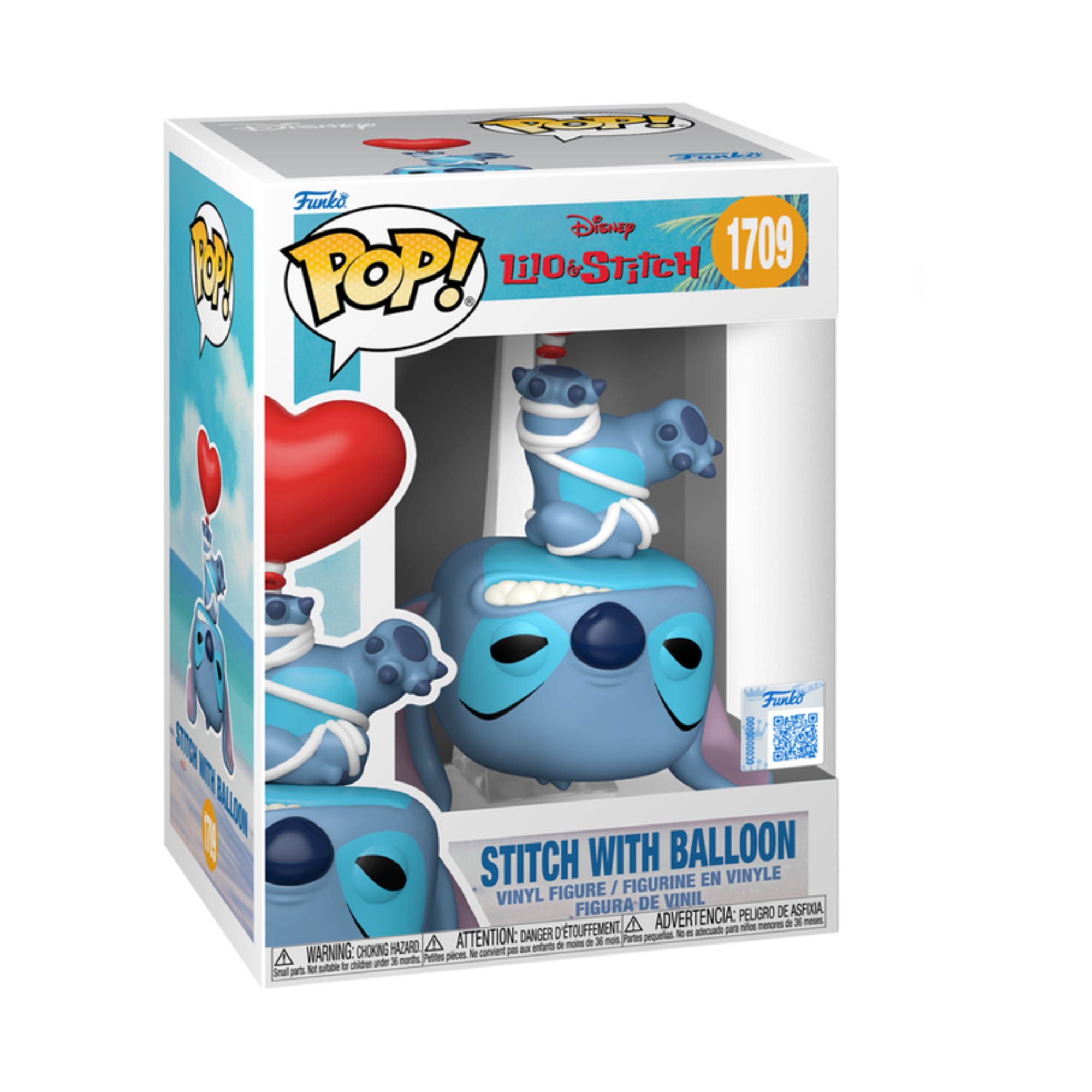 Funko Pop! Disney: Lilo & Stitch - Stitch with Balloon (Special Edition) - KOODOO