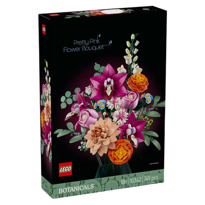 LEGO: Botanicals - Pretty Pink Flower Bouquet (10342) - KOODOO