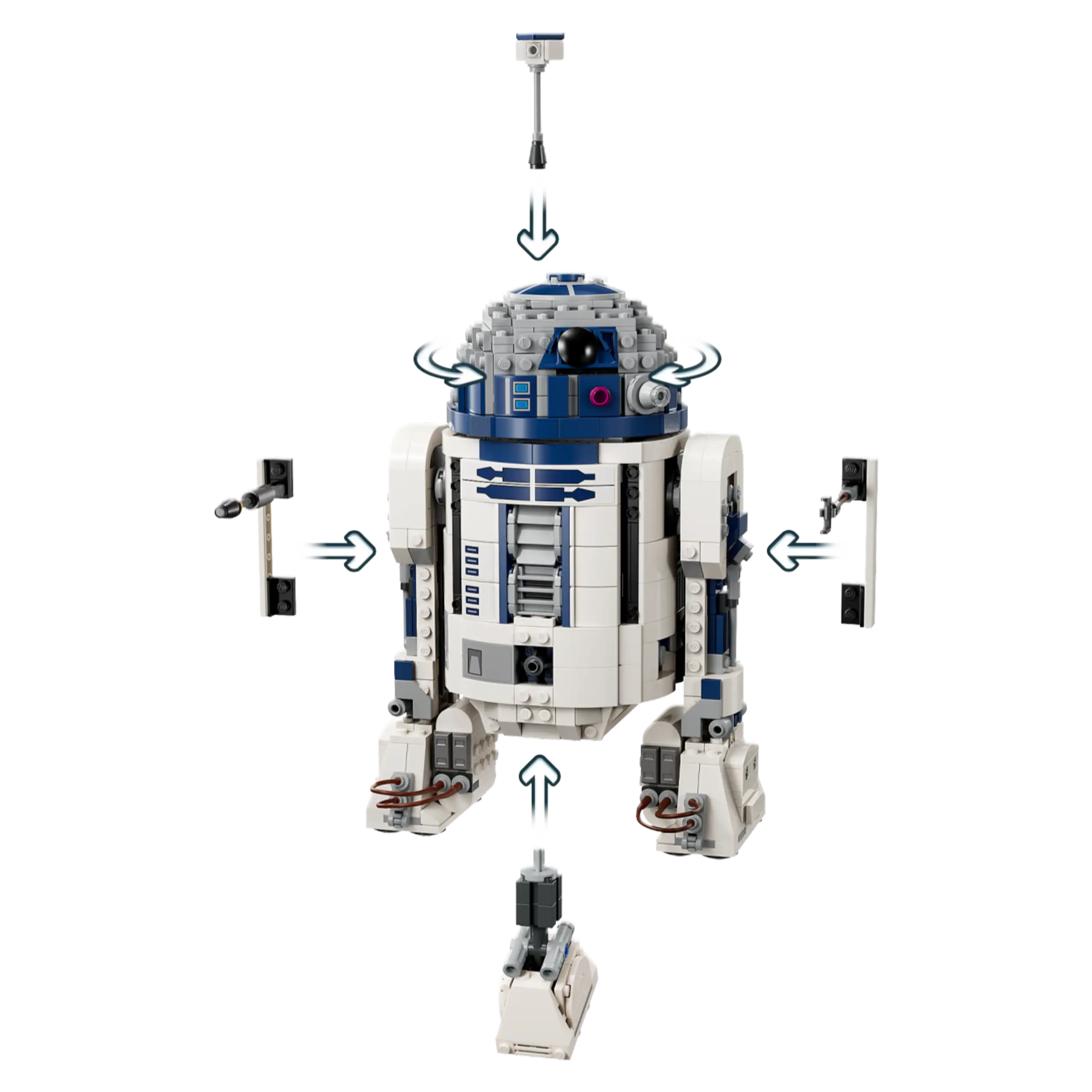 LEGO: Star Wars - R2-D2 Toy Figure (75379) - KOODOO