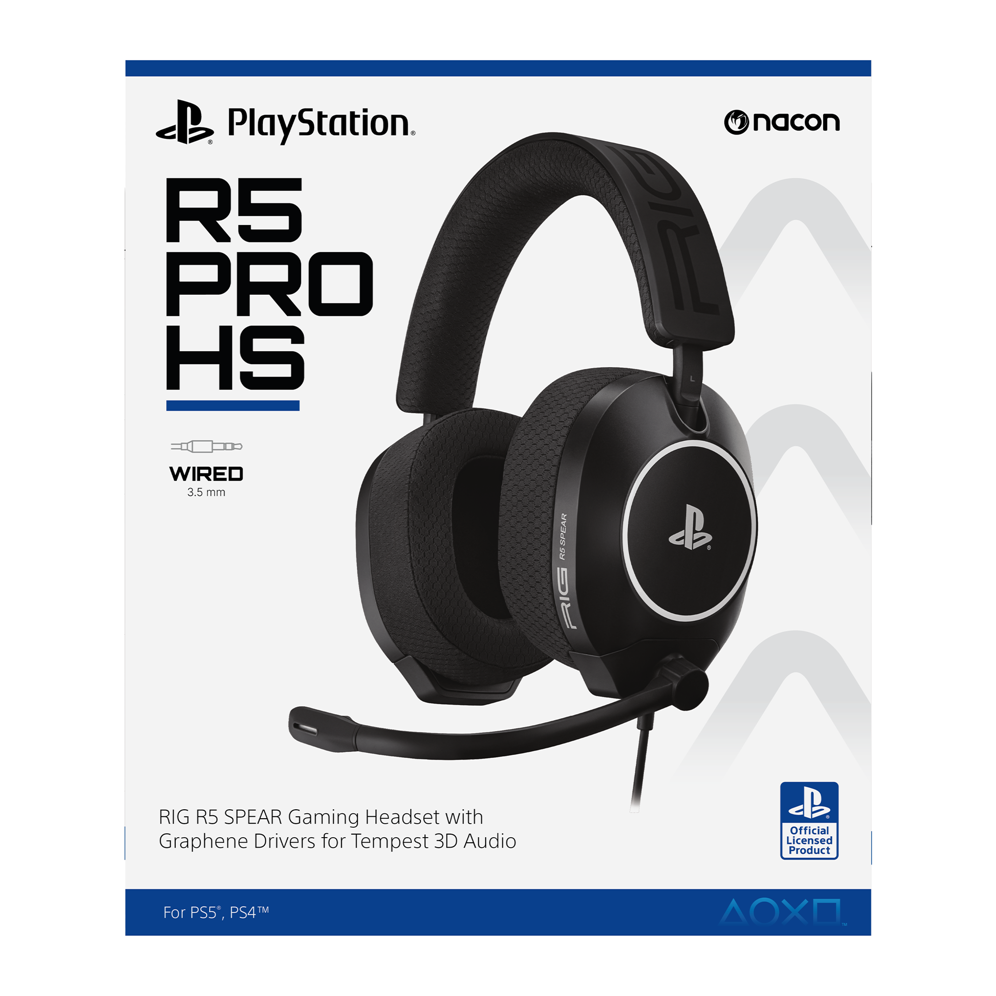 Nacon RIG R5 Pro Headset - Black - KOODOO