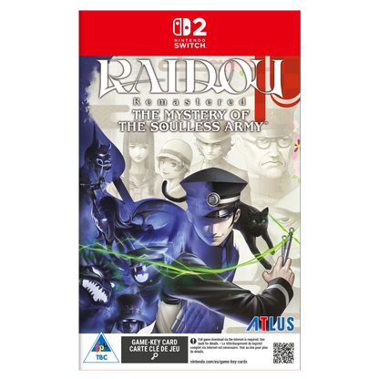 RAIDOU Remastered: The Mystery of the Soulless Army (NS2) - Game-Key Card - KOODOO