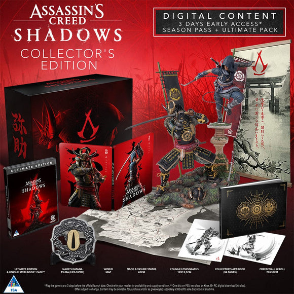 Assassins Creed Shadows Collectors Edition (PS5) - KOODOO