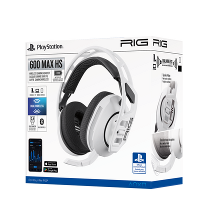 Nacon RIG 600 Max Headset - White - KOODOO