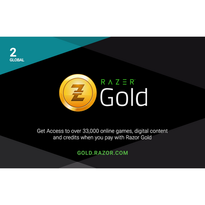 Razer Gold PIN Global - Digital code will be emailed