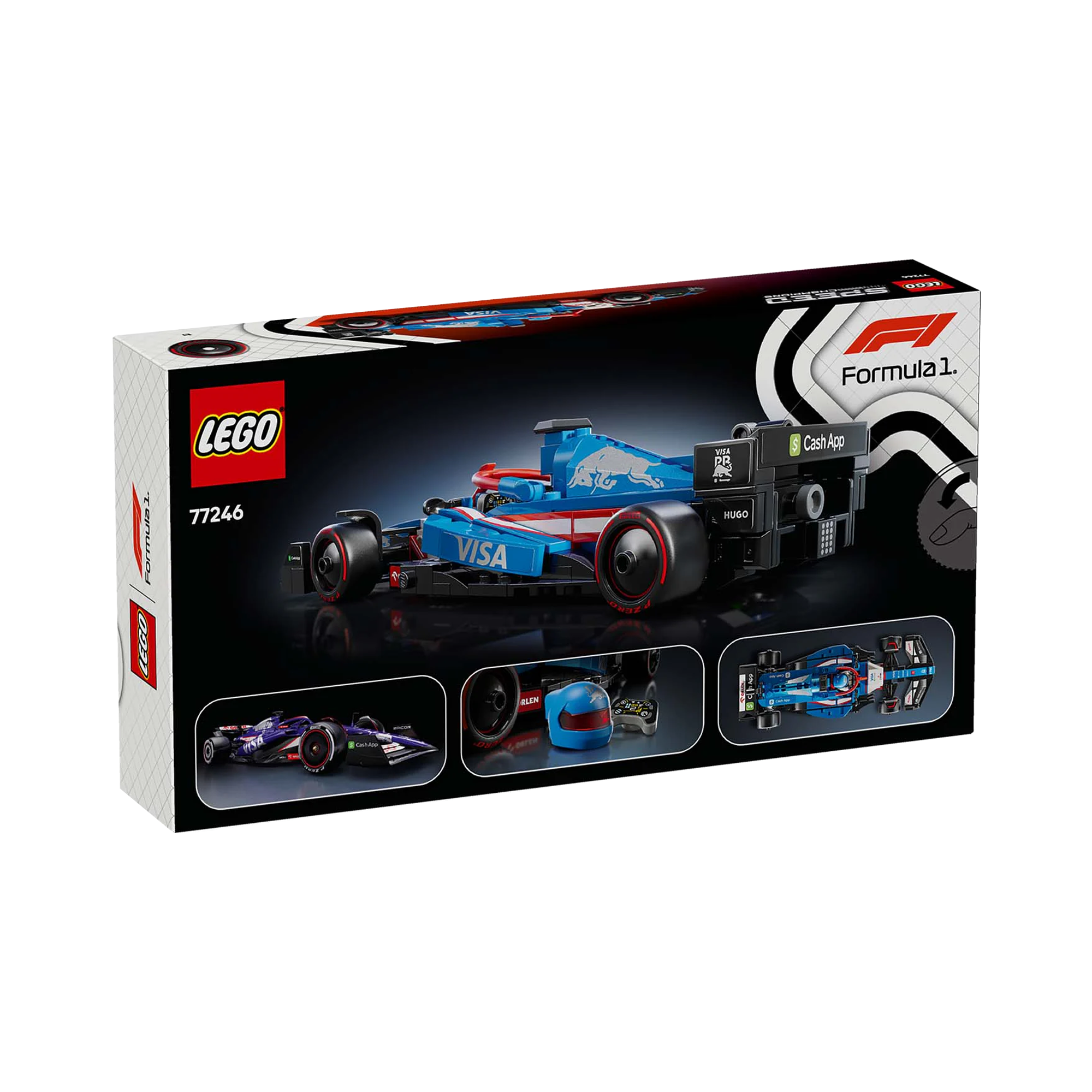 LEGO: Speed Champions Visa Cash App RB VCARB 01 F1 Race Car (77246) - KOODOO