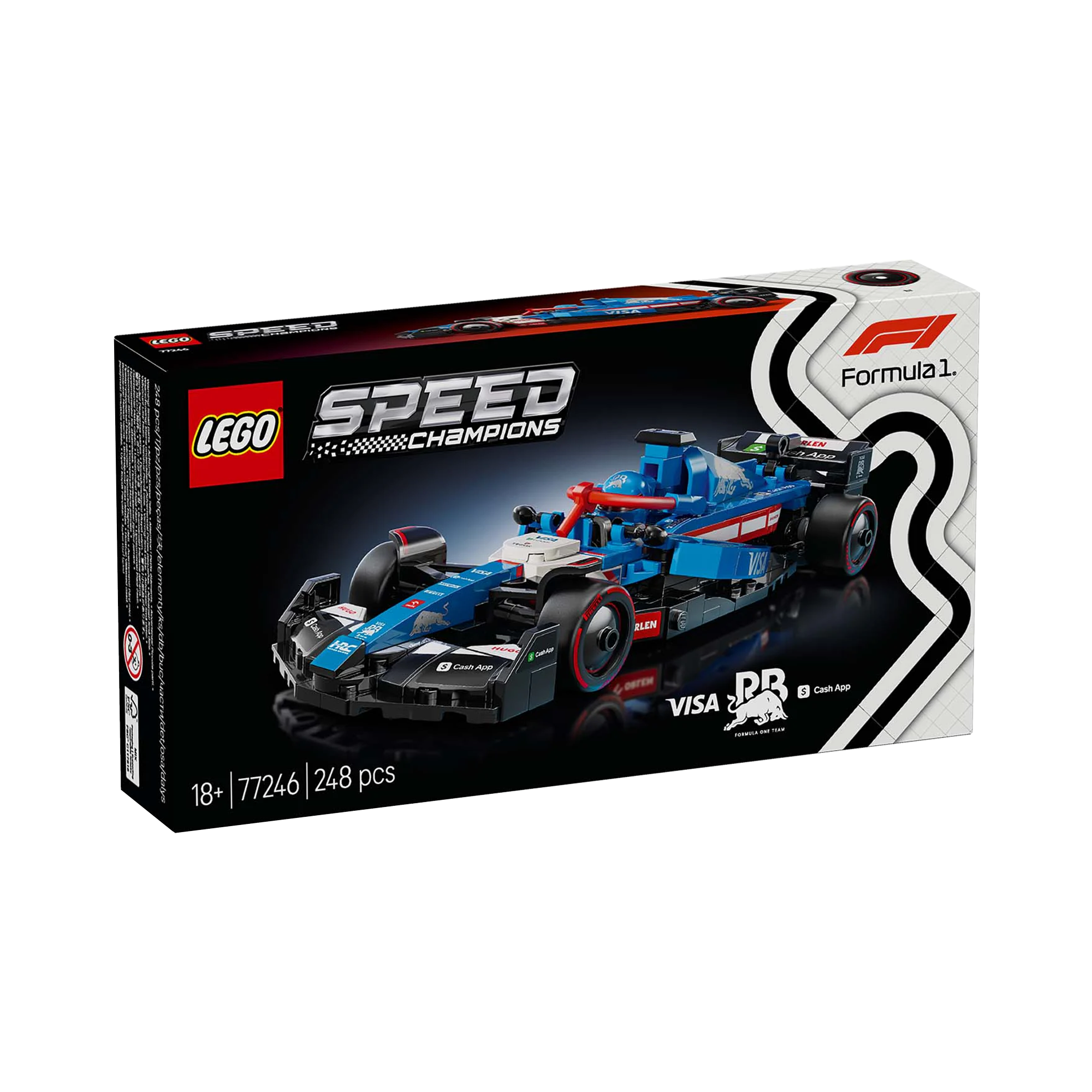 LEGO: Speed Champions Visa Cash App RB VCARB 01 F1 Race Car (77246) - KOODOO