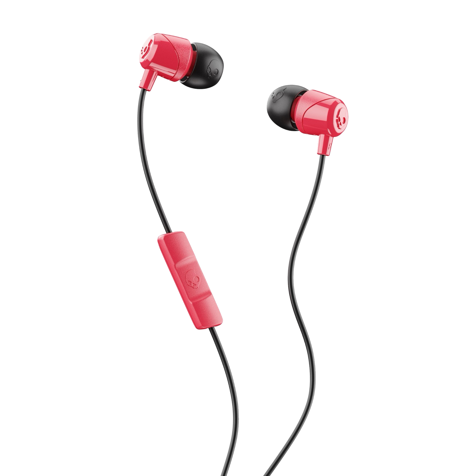 Skullcandy Jib In-Ear Wired Earbuds with Mic - Red/Black - KOODOO