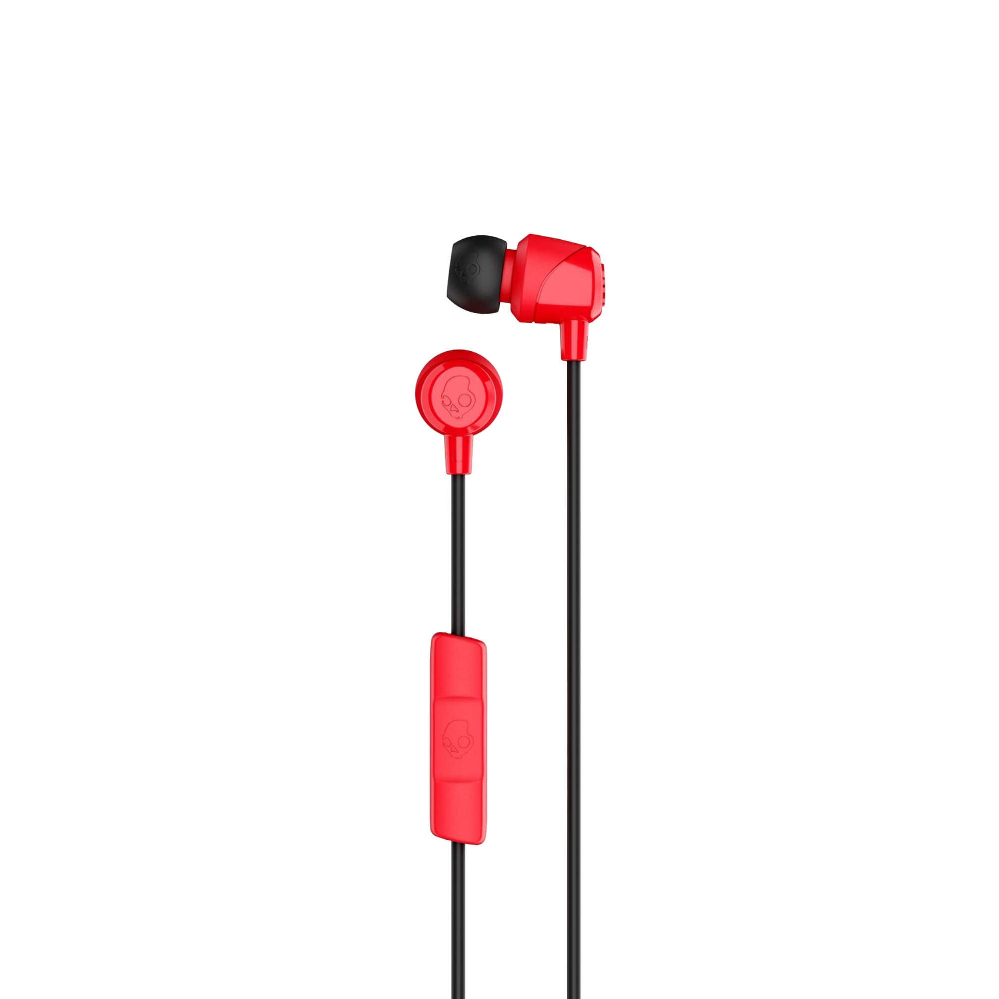 Skullcandy Jib In-Ear Wired Earbuds with Mic - Red/Black - KOODOO