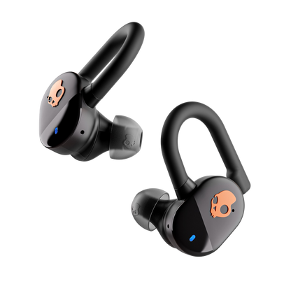 Skullcandy Push Play Active True Wireless Earbuds - Black / Orange - KOODOO