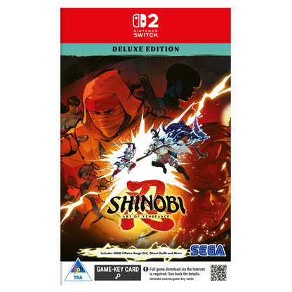 Shinobi: Art of Vengeance Deluxe Edition (NS2) - Game-Key Card - KOODOO