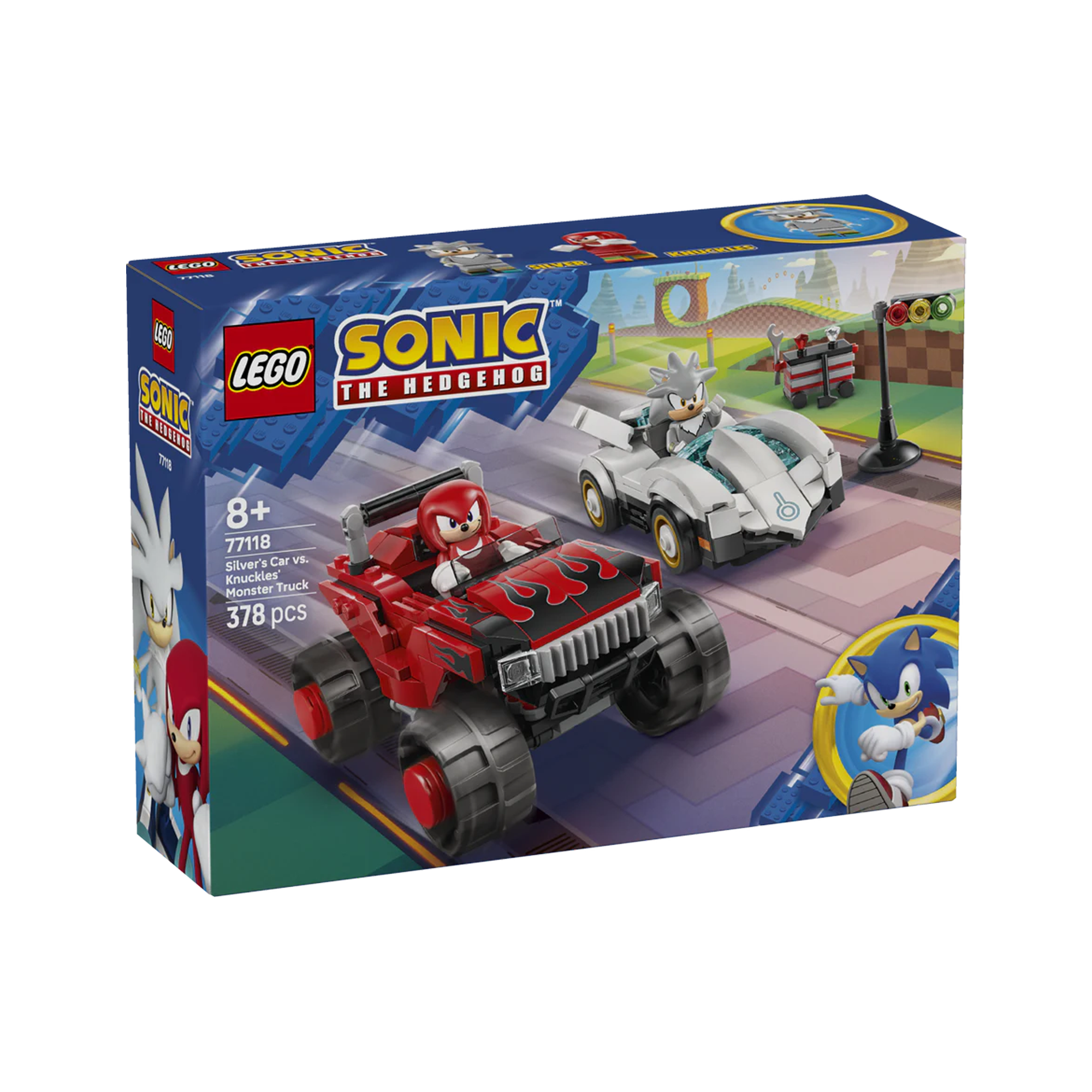 LEGO: Sonic the Hedgehog Silver’s Car vs. Knuckles’ Monster Truck - KOODOO