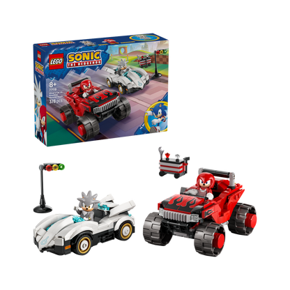 LEGO: Sonic the Hedgehog Silver’s Car vs. Knuckles’ Monster Truck - KOODOO