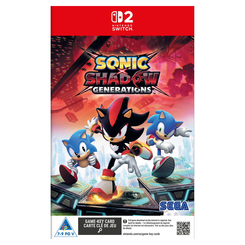 Sonic X Shadow Generations (NS2) - Game-Key Card