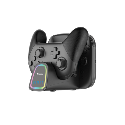 Charger QuadPro + RGB For Nintendo Switch 2 Pro Controller and 4 Joy-Con - KOODOO