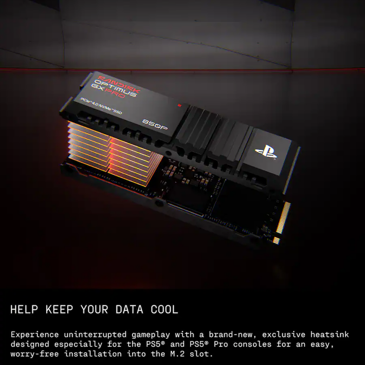 SanDisk Optimus GX PRO 850P NVMe SSD for PS5 consoles - KOODOO