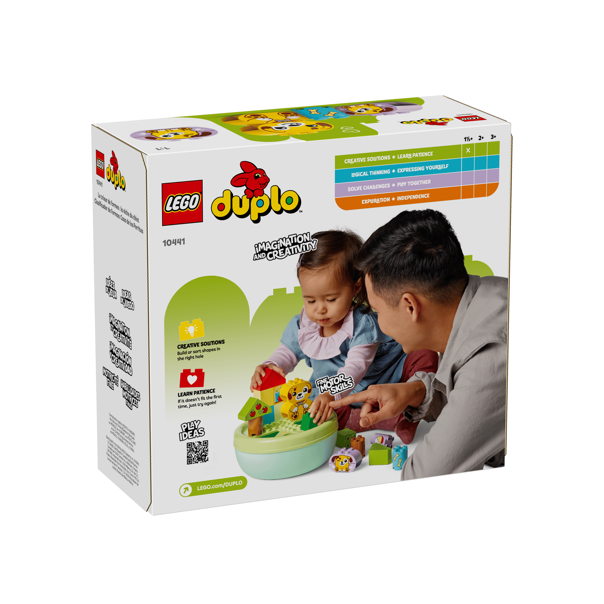 LEGO DUPLO: Shape Sorter: Puppy House - KOODOO