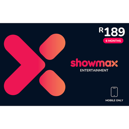 Showmax General Entertainment Mobile Only - Digital code will be emailed