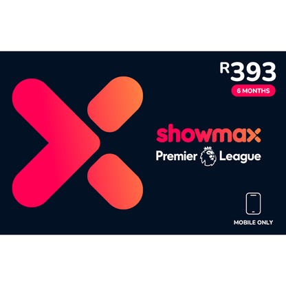 Showmax Premier League Mobile Only - Digital code will be emailed