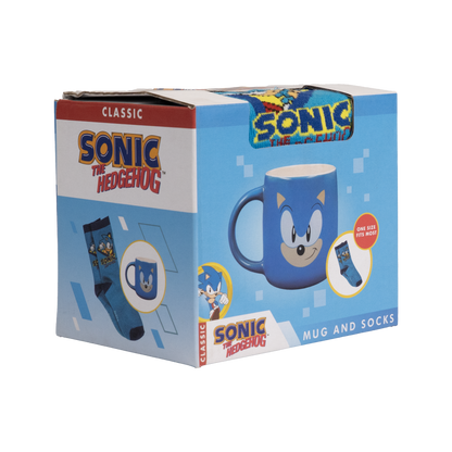 Sonic Mug and Sock Set - CODE RED Markdowns - KOODOO