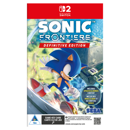 Sonic Frontiers - Definitive Edition (NS2) - Game-Key Card - KOODOO