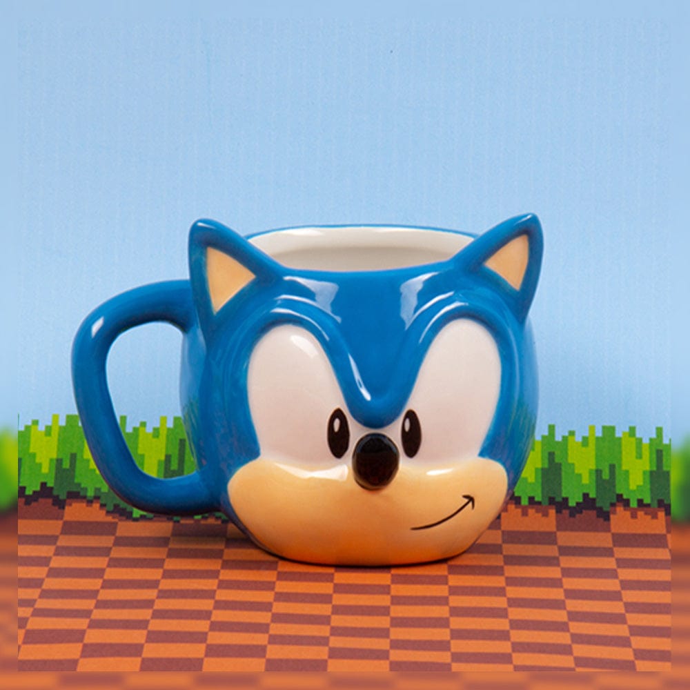 Sonic Shaped Mug & Puzzle Set - KOODOO