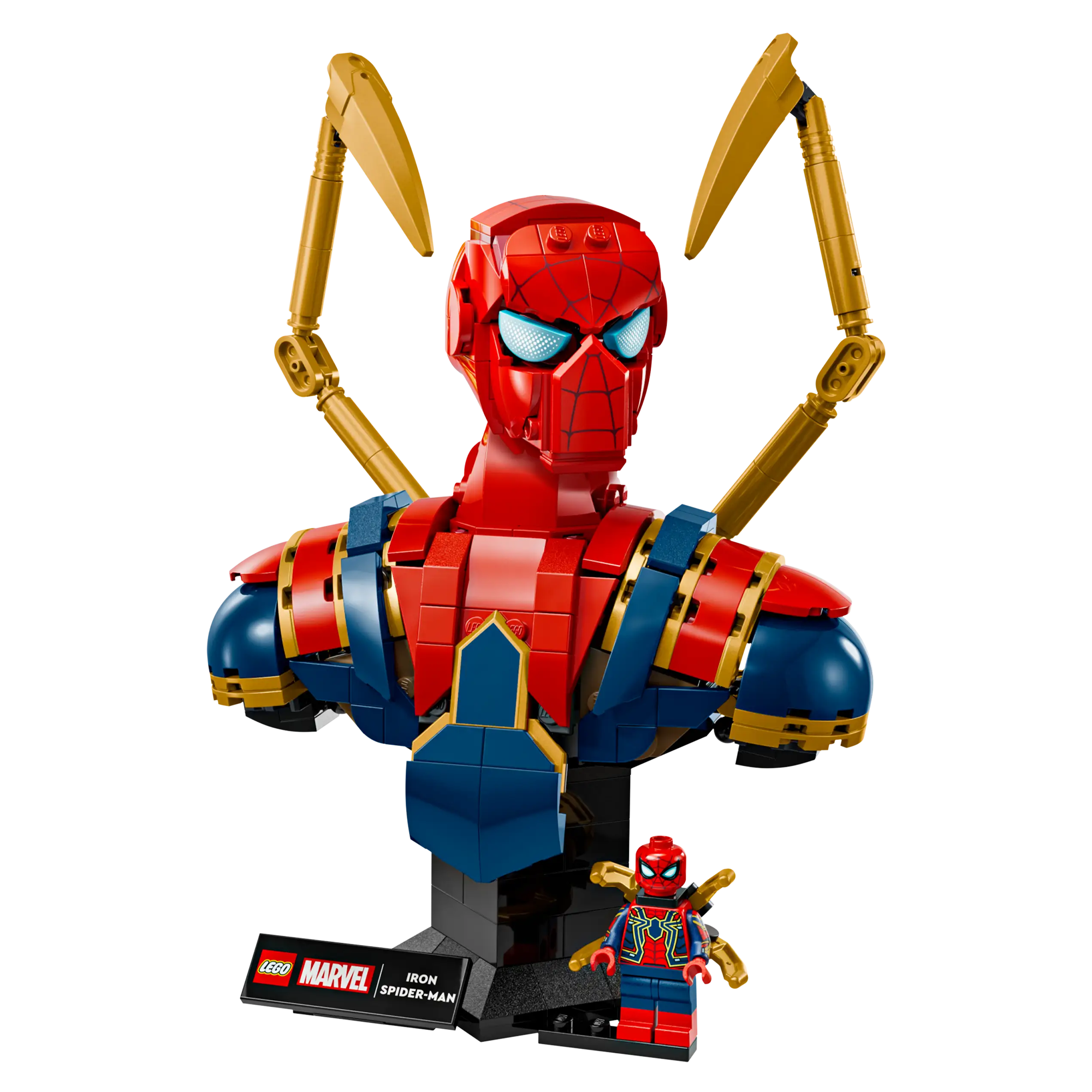LEGO: Marvel Iron Spider-Man Bust - KOODOO